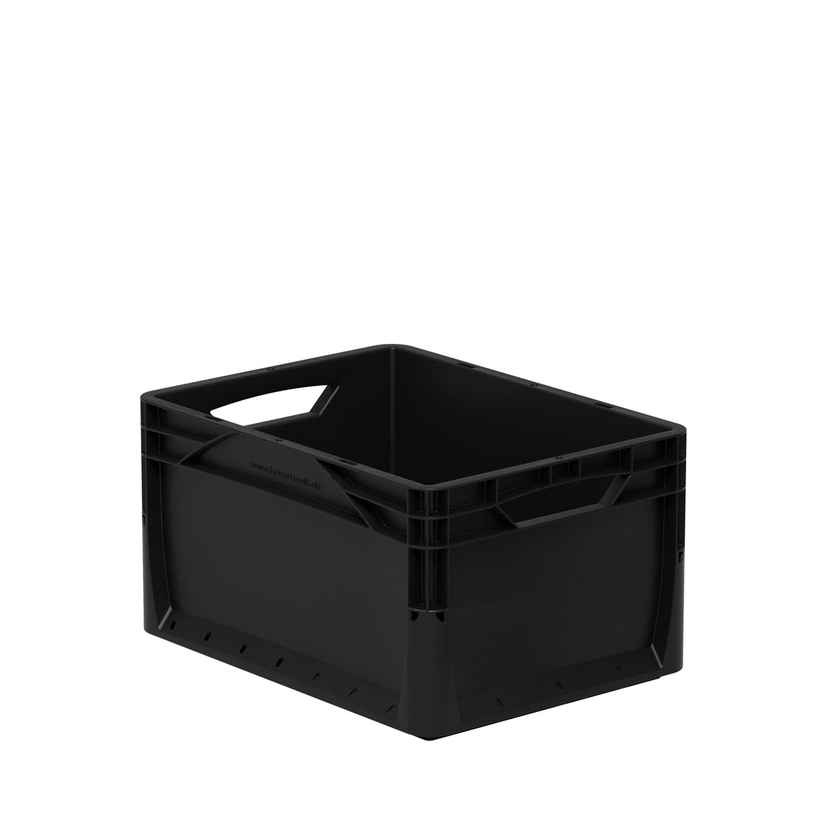 Eurobox  40 cm x 30 cm x 22 cm schwarz Bild 2