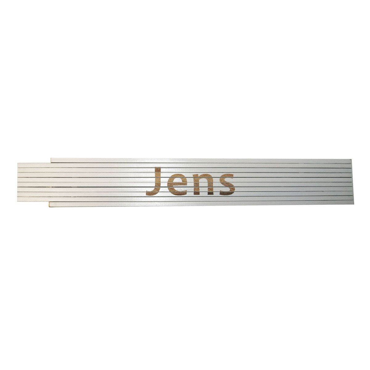 Meterstab „Jens“, 2m, weiß
