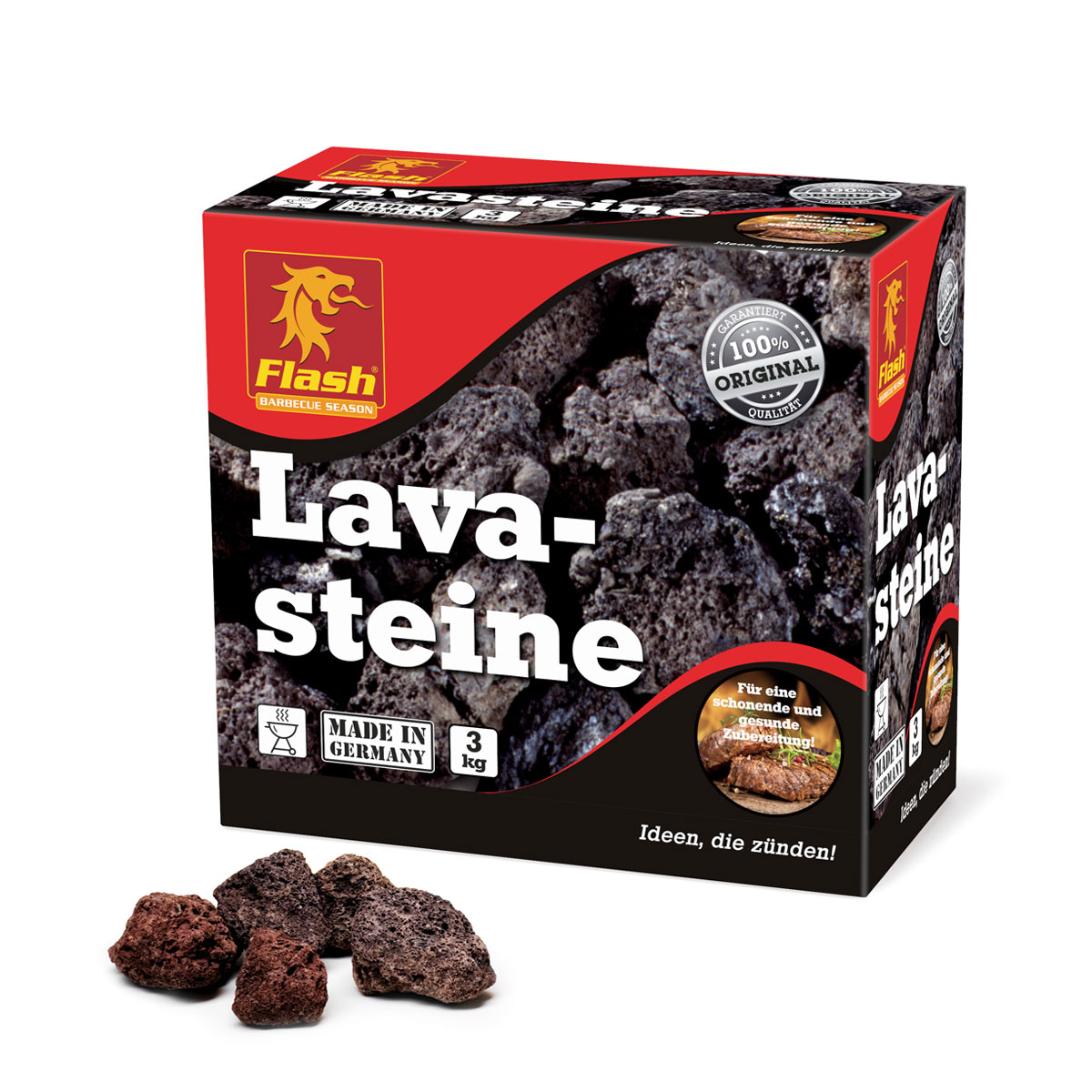 Flash Lavasteine 3 kg Flash Lavasteine 3 kg