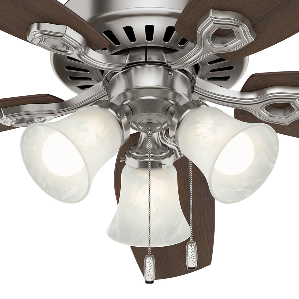 Hunter Fan Hunter Deckenenventilator Builder Plus 132 cm Nickel gebürstet Bild 7