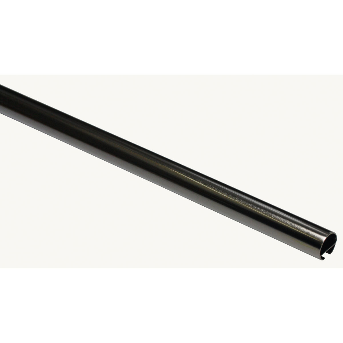 Gardinia Gardinenstange Chicago mit Innenlauf Durchmesser 16 mm 240 cm titan