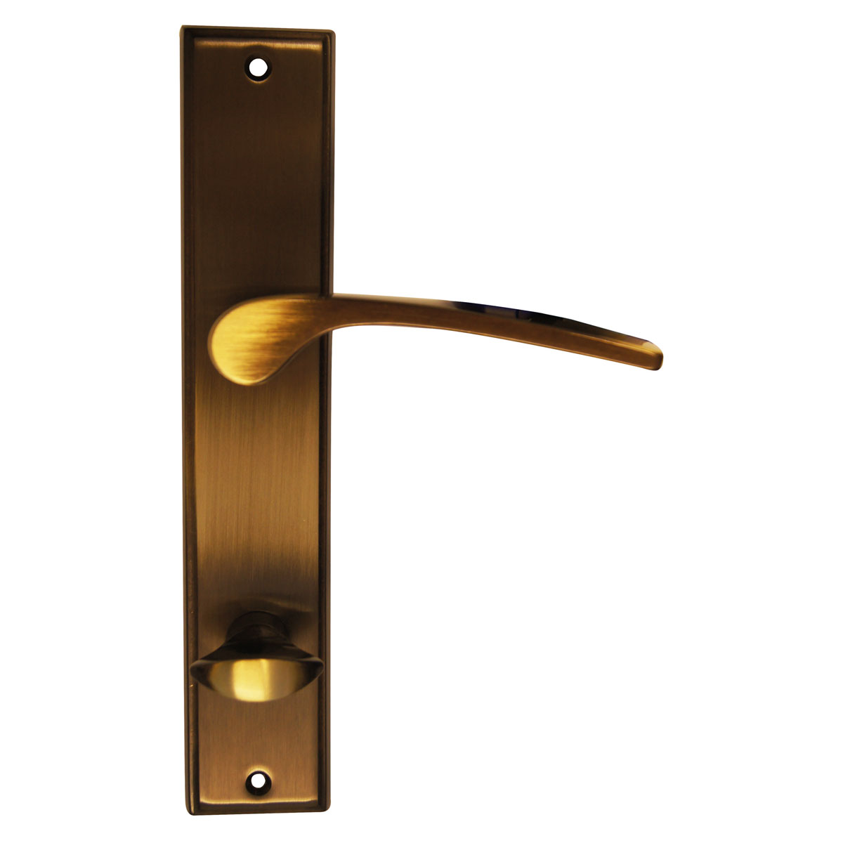 Alpertec Langschildgarnitur Nelson-LS für WC brüniert 78 mm Alpertec Langschildgarnitur Nelson-LS für WC brüniert 78 mm