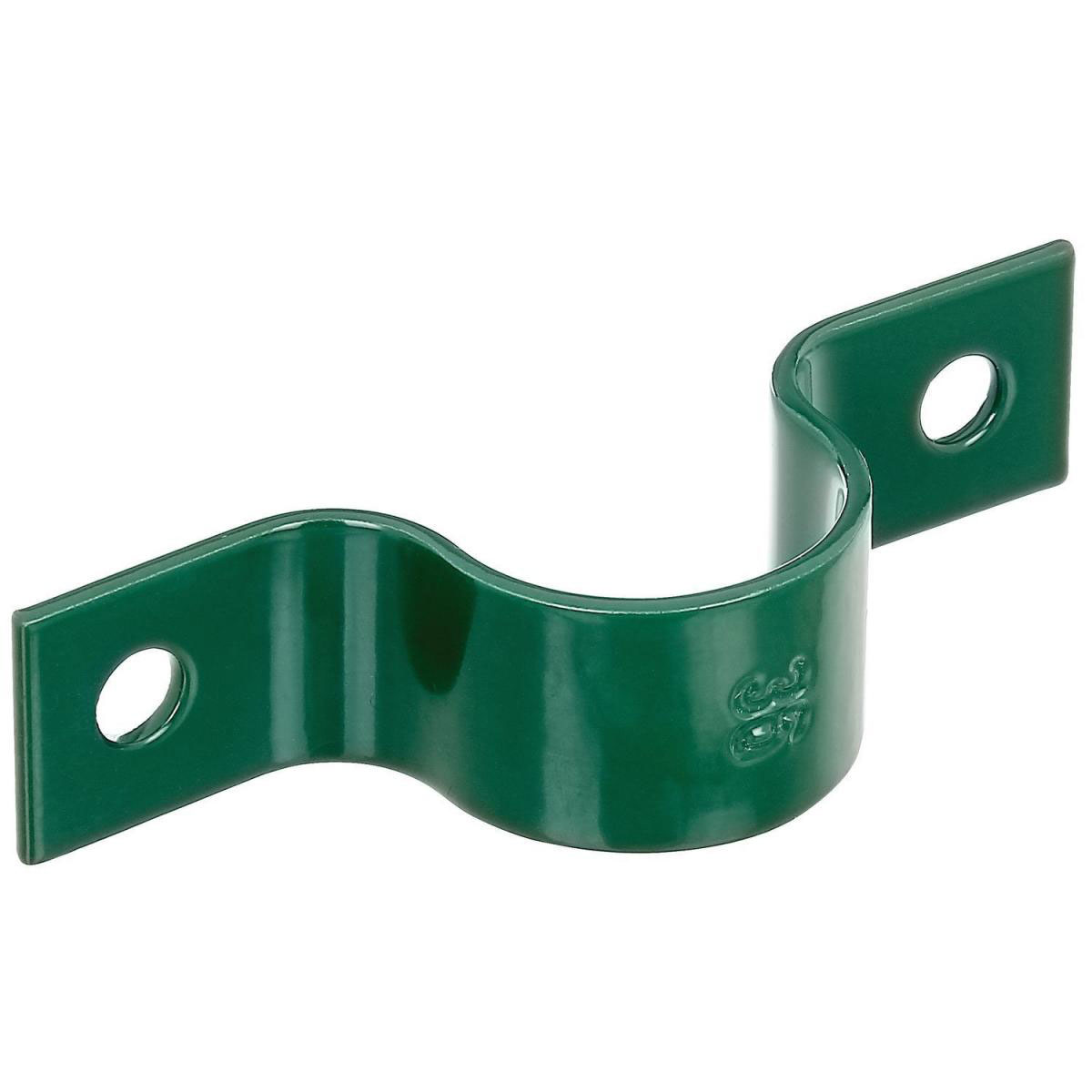 GAH Alberts Rohrschelle für Pfosten 34 mm verzinkt-grün