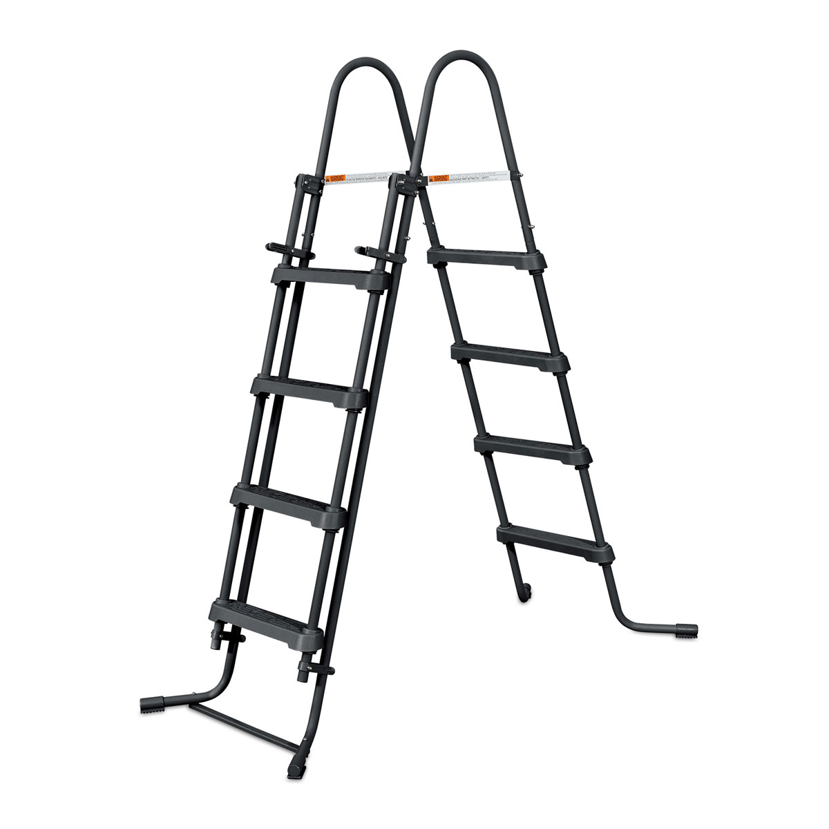 Summer Waves Elite Frame Pool 549x549x132cm Teak Optik Bild 4