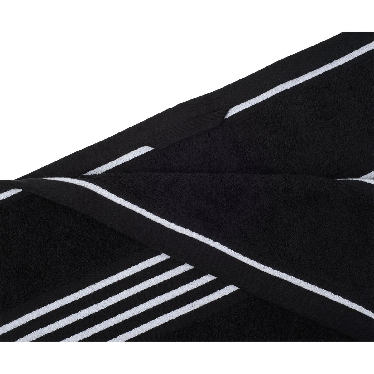 Gözze Frottier-Handtuch Rio 50 x 100 cm schwarz vollfarbig Bild 2