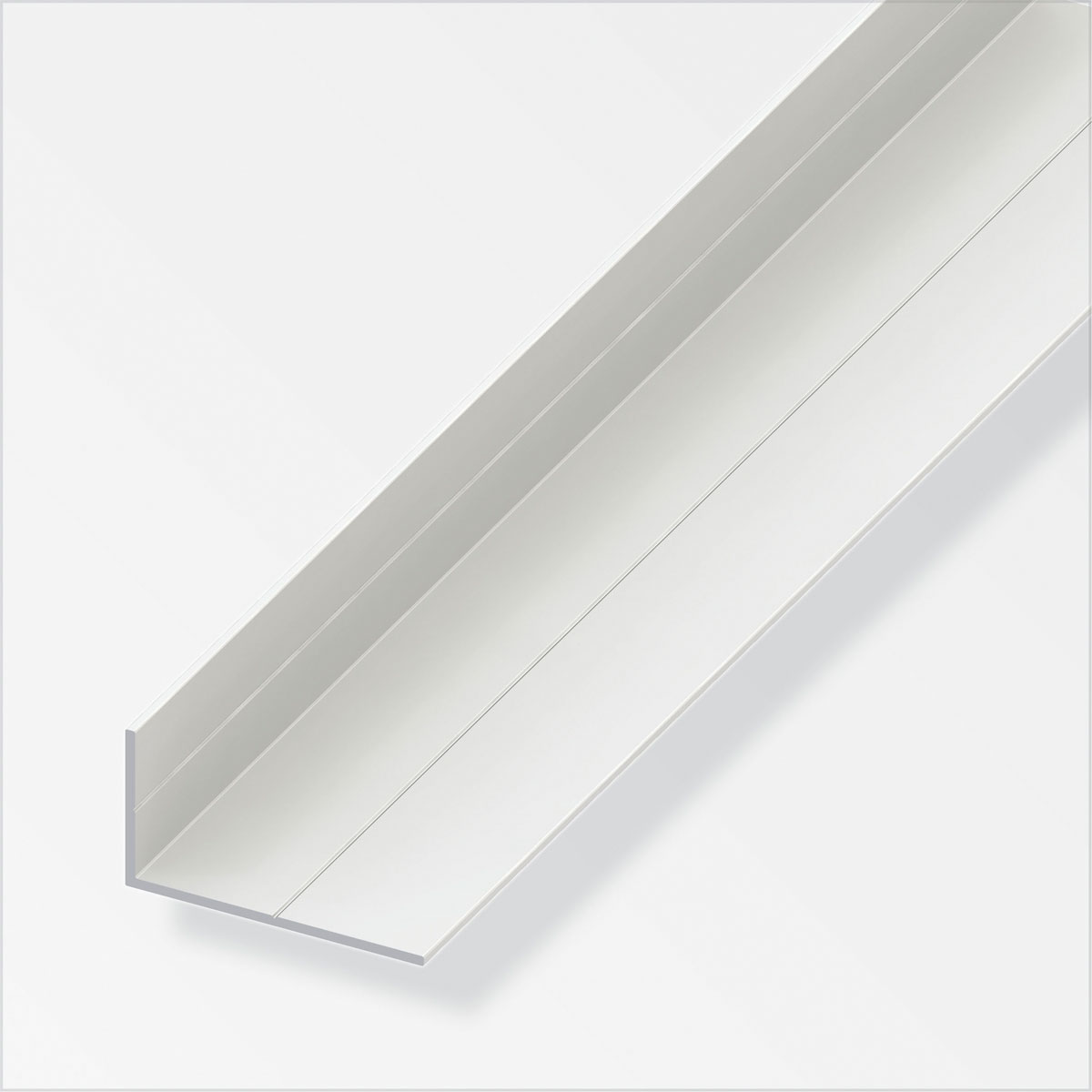 MyTool Winkel 15,5 x 27,5 mm 1m ungleichschenklig weiß Bild 1