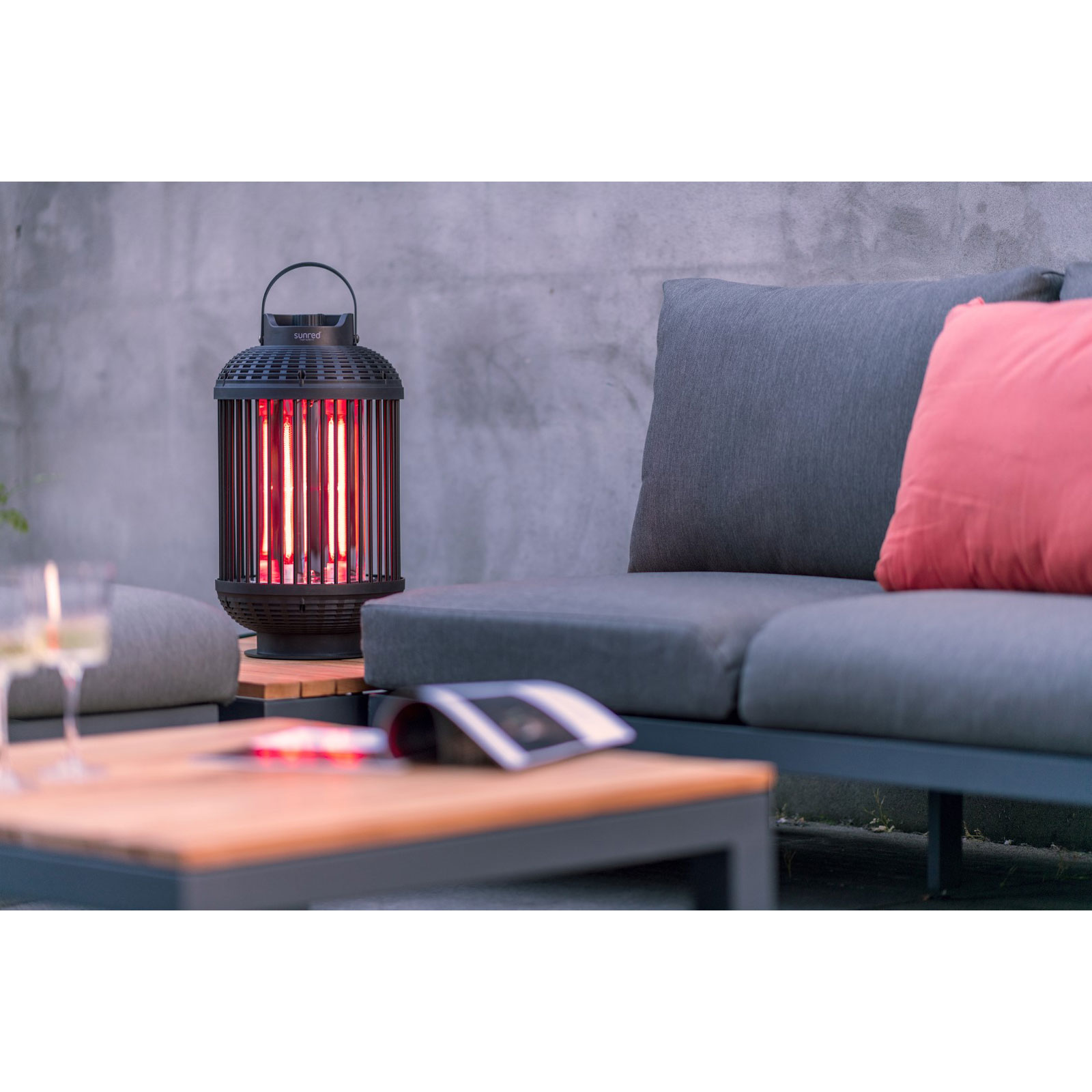 SUNRED Tisch-Heizstrahler Indox Table 1.200 Bild 4