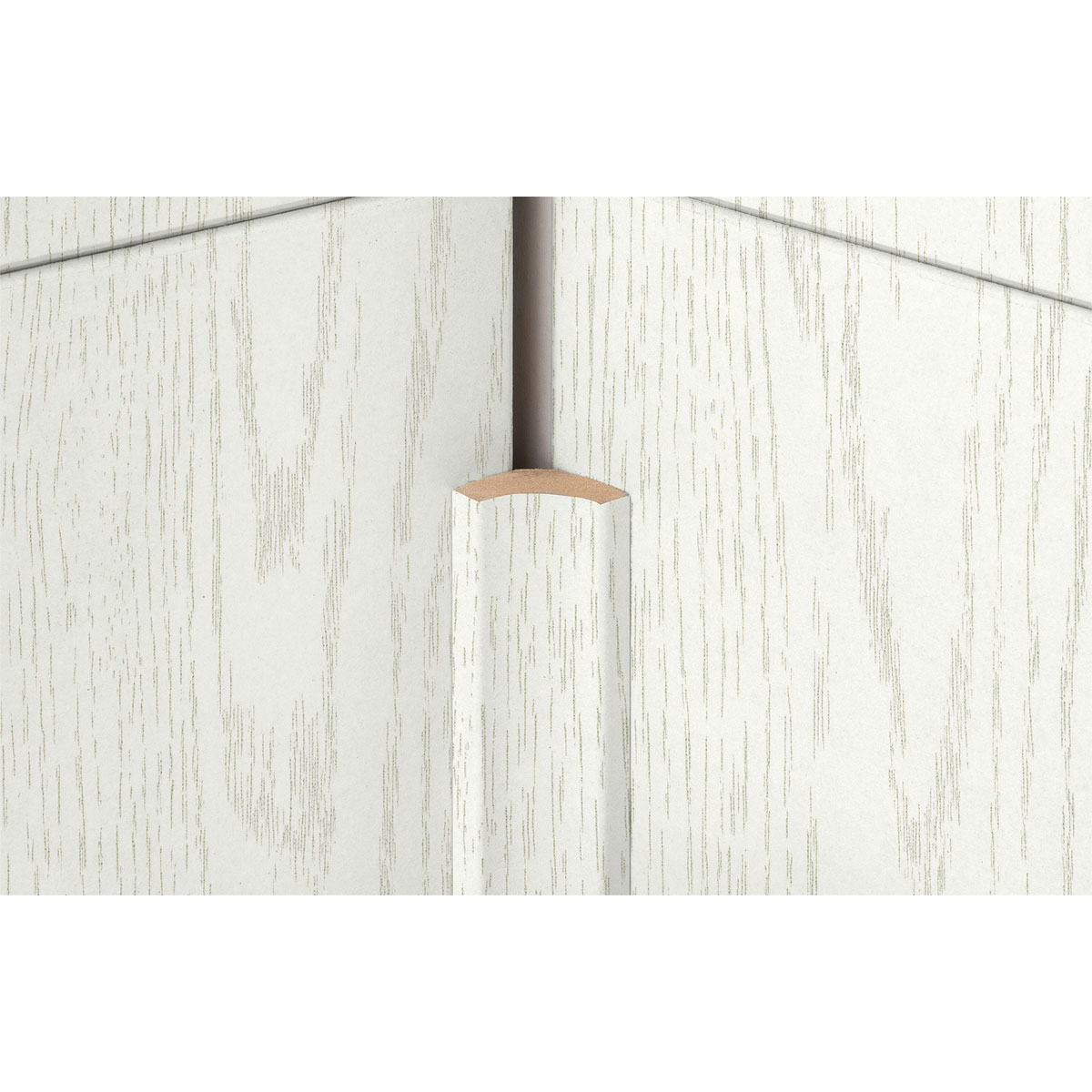 Hohlkehlleiste Edelweiß 2,6 m