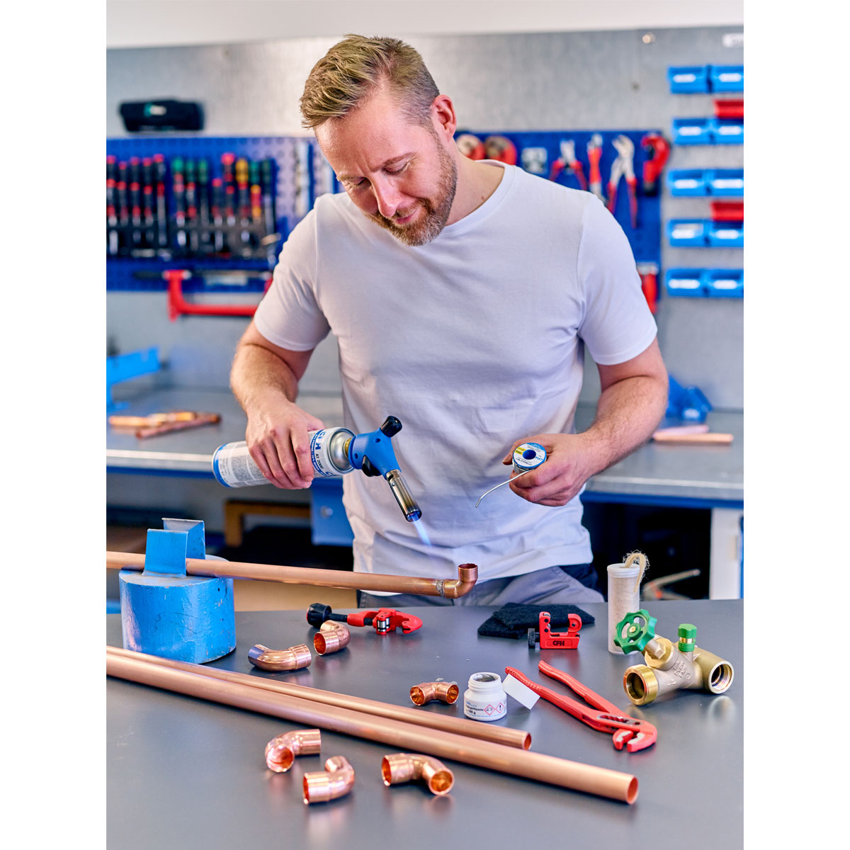 CFH Handlötgerät TS 1800 mit Druckgasdose Bild 2