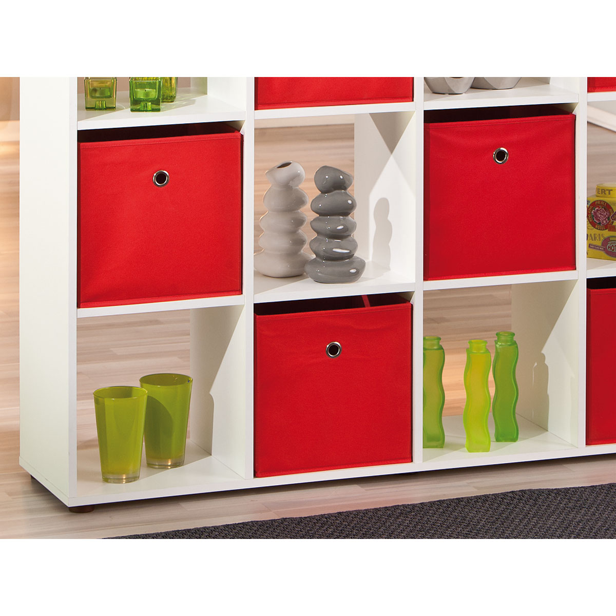 Raumteiler „Caboto 16“, weiß, 139x33x144 cm Bild 5