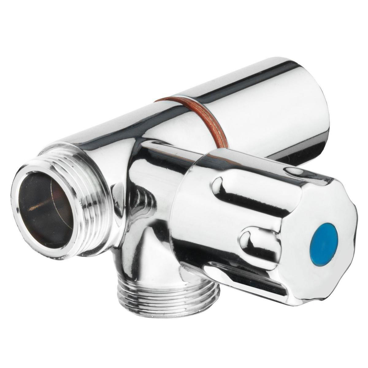 Maschinen-Batterieventil 3/4" rechts chrom Maschinen-Batterieventil 3/4" rechts chrom