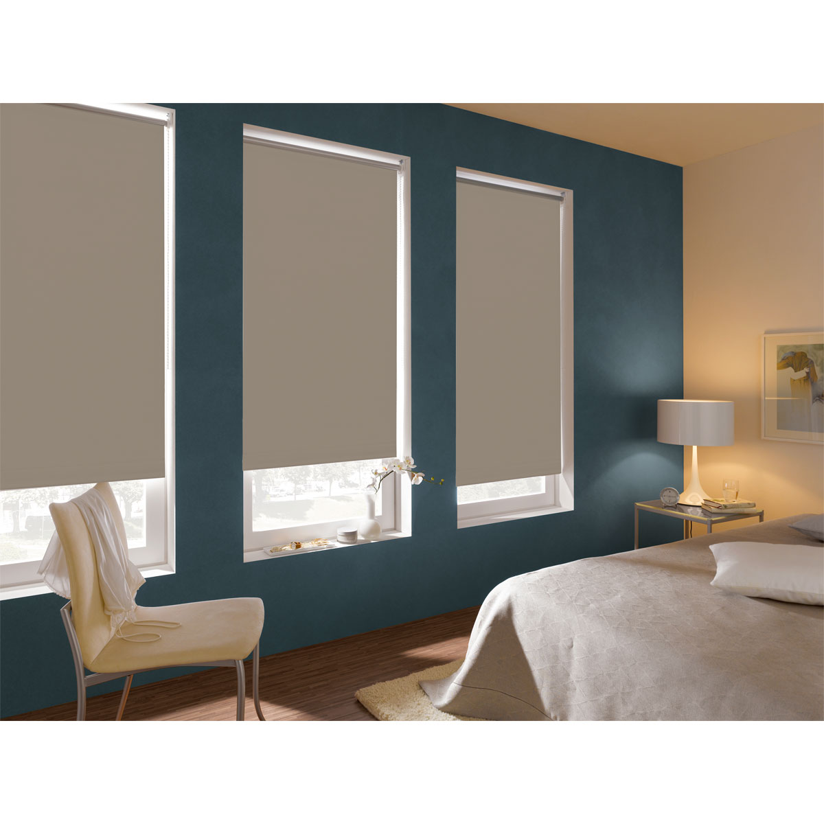 Gardinia  Thermo-Rollo taupe 122x160 cm Bild 2