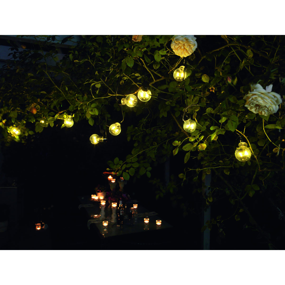 Konstsmide LED-Biergartenlichterkette Außen Bild 4