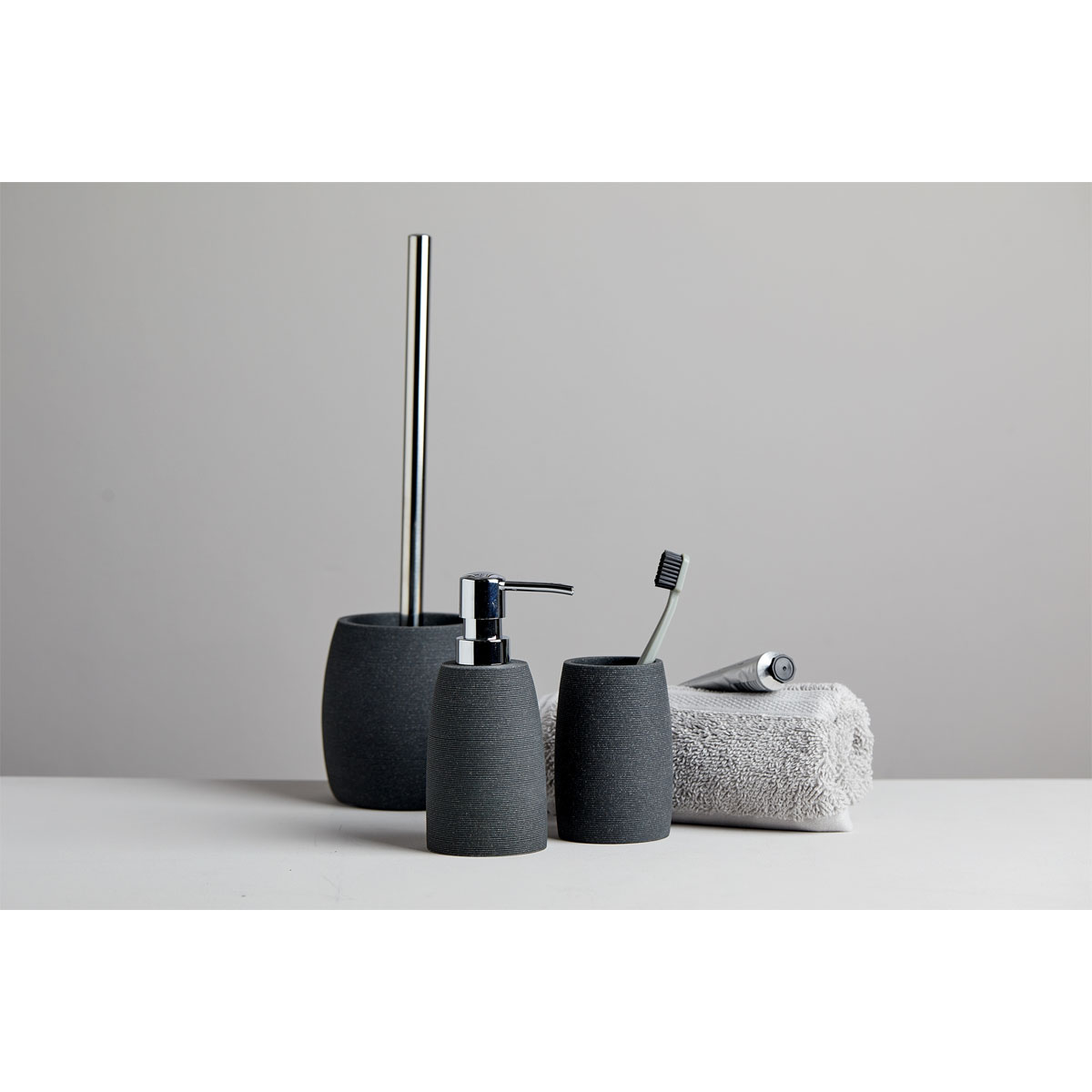 Wenko  WC-Garnitur Goa Grau Bild 6