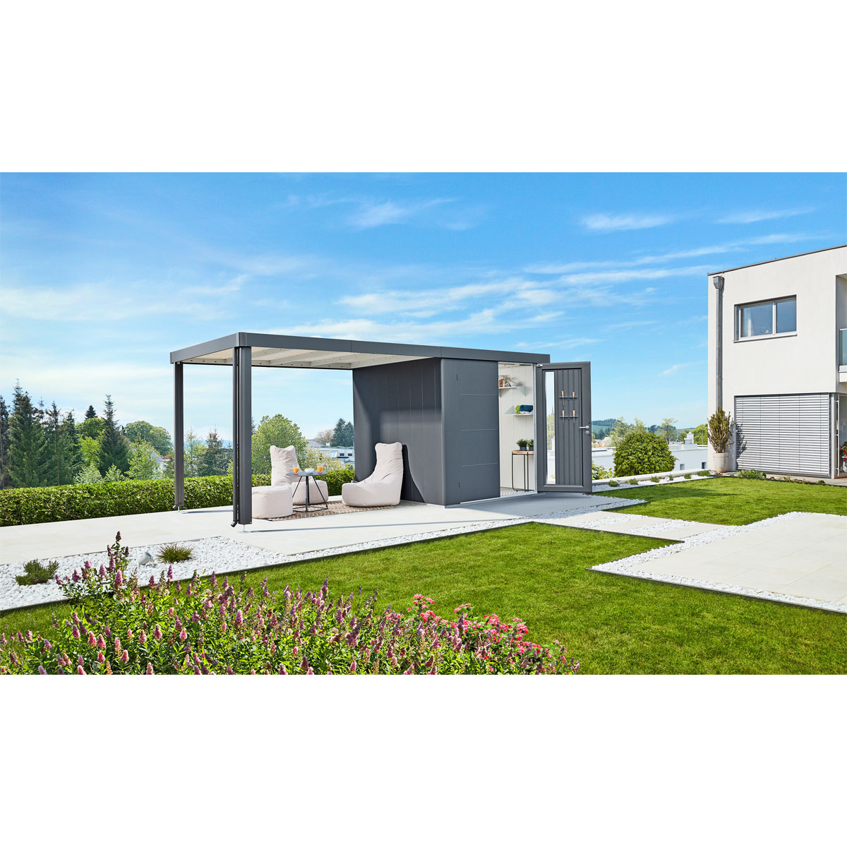 Biohort Gerätehaus Neo 1,8 x 2,36 x 2,22 m Bild 3