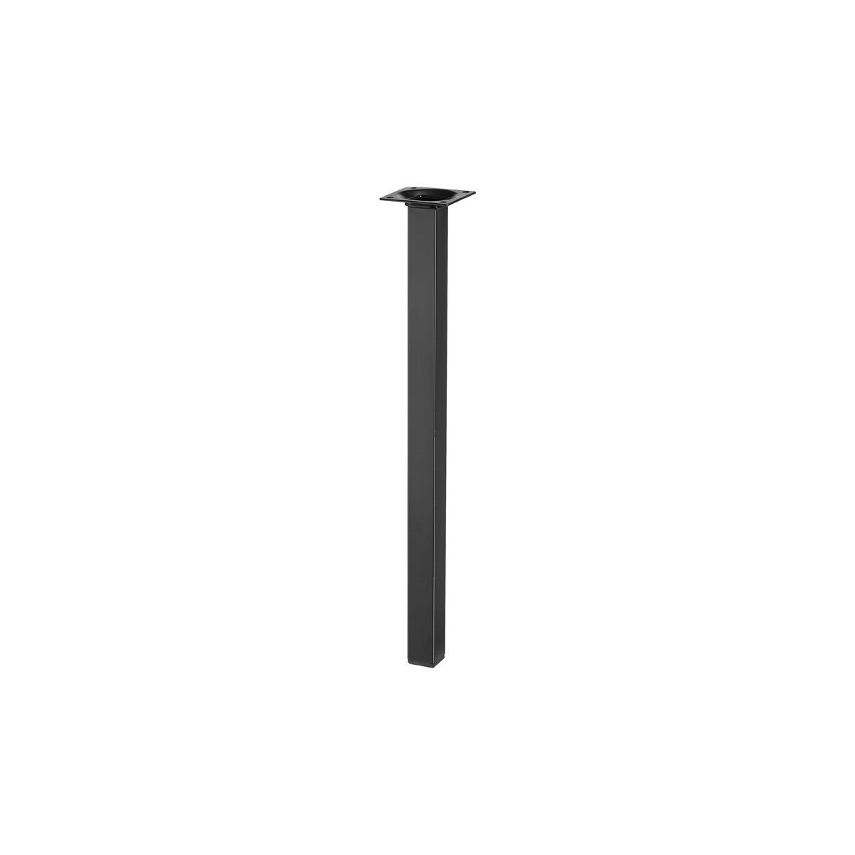Möbelfuß „Plix“, 50x2,4x2,4cm, schwarz