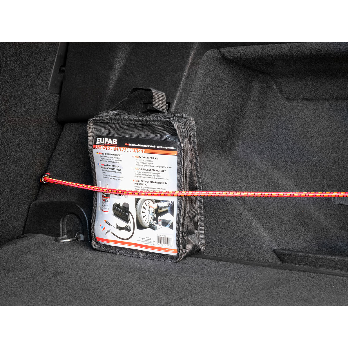 LAS 12039 Gepäckarm Set 10- teilig mit Stahlhaken Bild 4