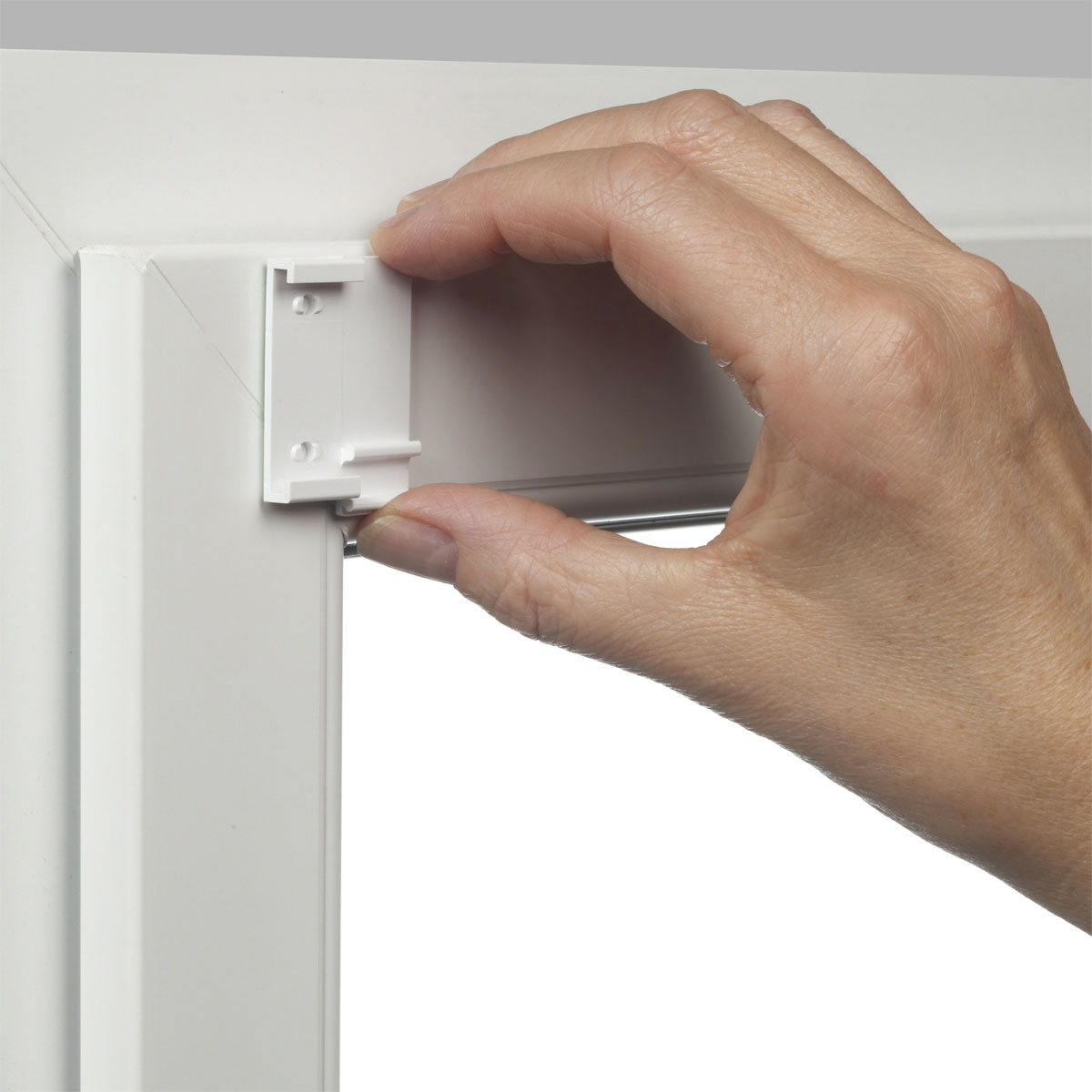 Gardinia EasyFix Rollo 45 x 150 cm hellgrau Bild 4