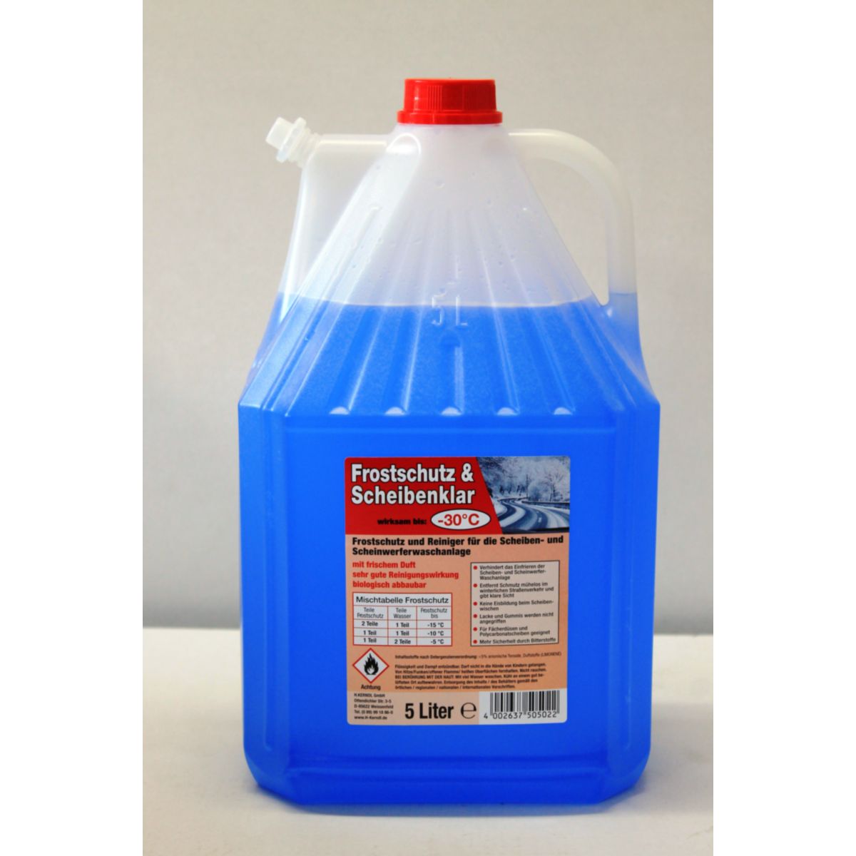 KERNDL Frostschutz und Scheibenklar 5 L