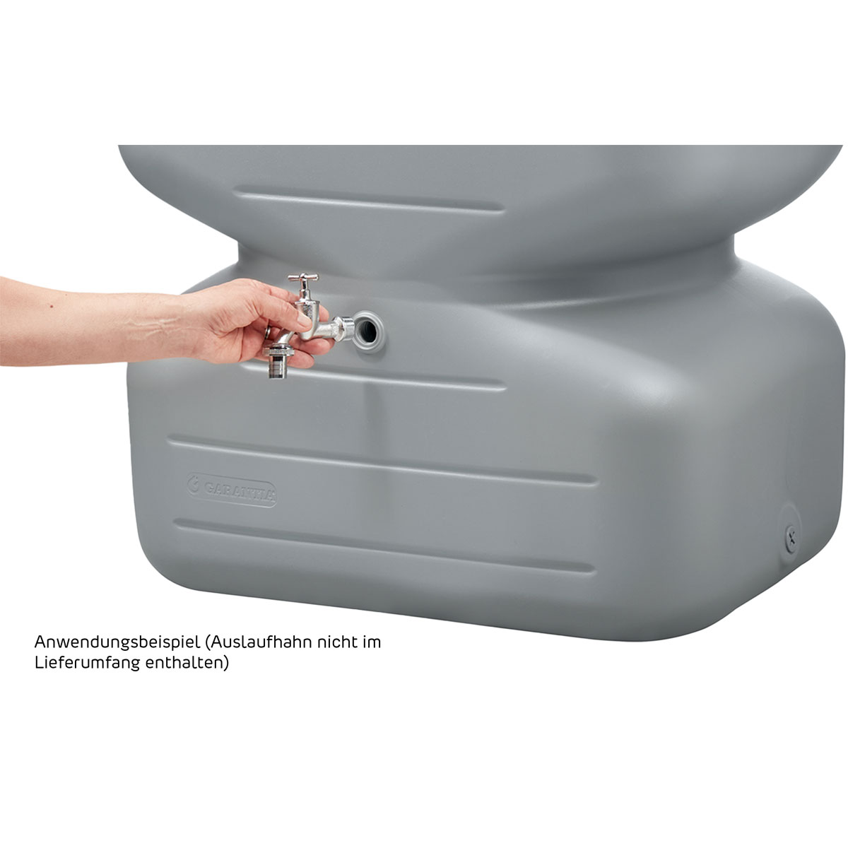 Garantia  Gartentank Cubus 700 Liter betongrau Bild 8