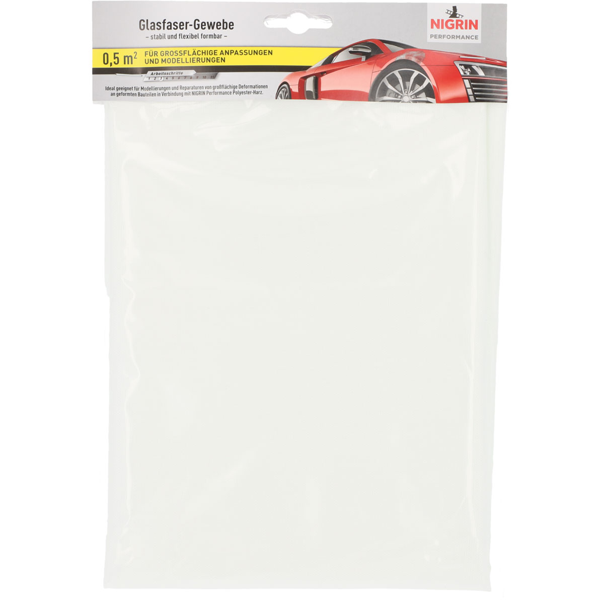 Nigrin  Glasfaser-Gewebe 0,5 m²