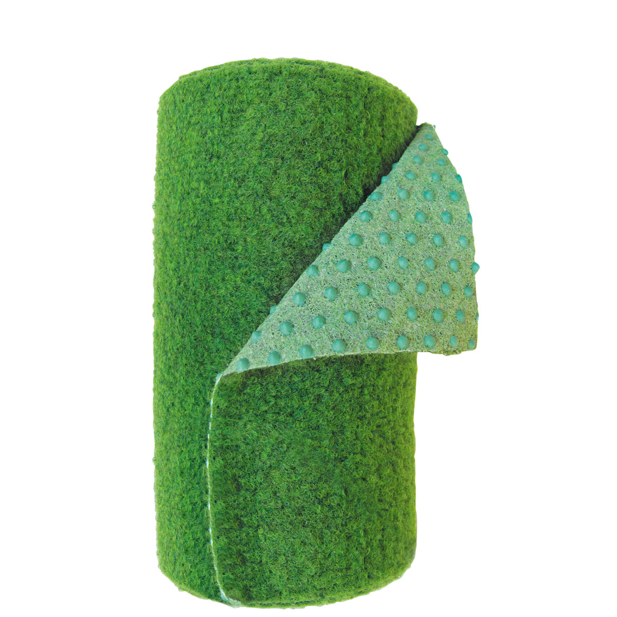 Kunstrasen mit Noppen grün 200 x 300 cm