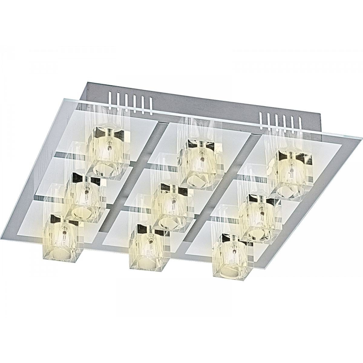 Flector Wand- und Deckenleuchte Victoria 40 x 11 x 40 cm