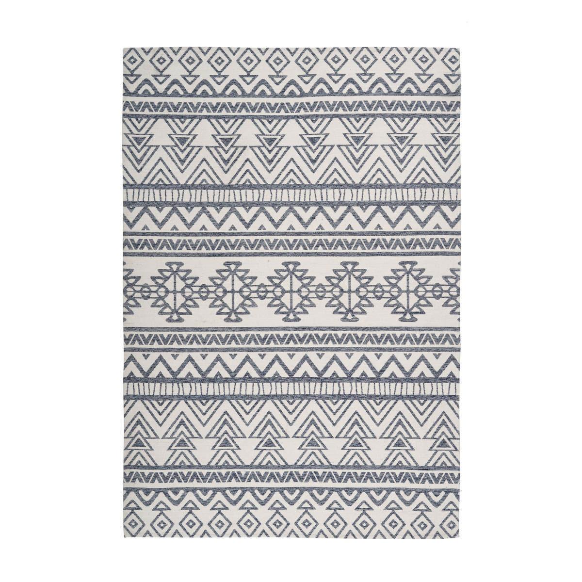 Outdoor-Teppich „Yoga 500“, anthrazit/elfenbein