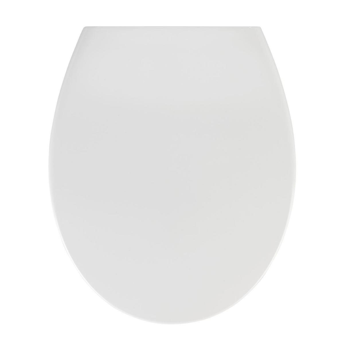 Wenko Premium WC-Sitz Samos Weiß antibakteriell mit Absenkautomatik
