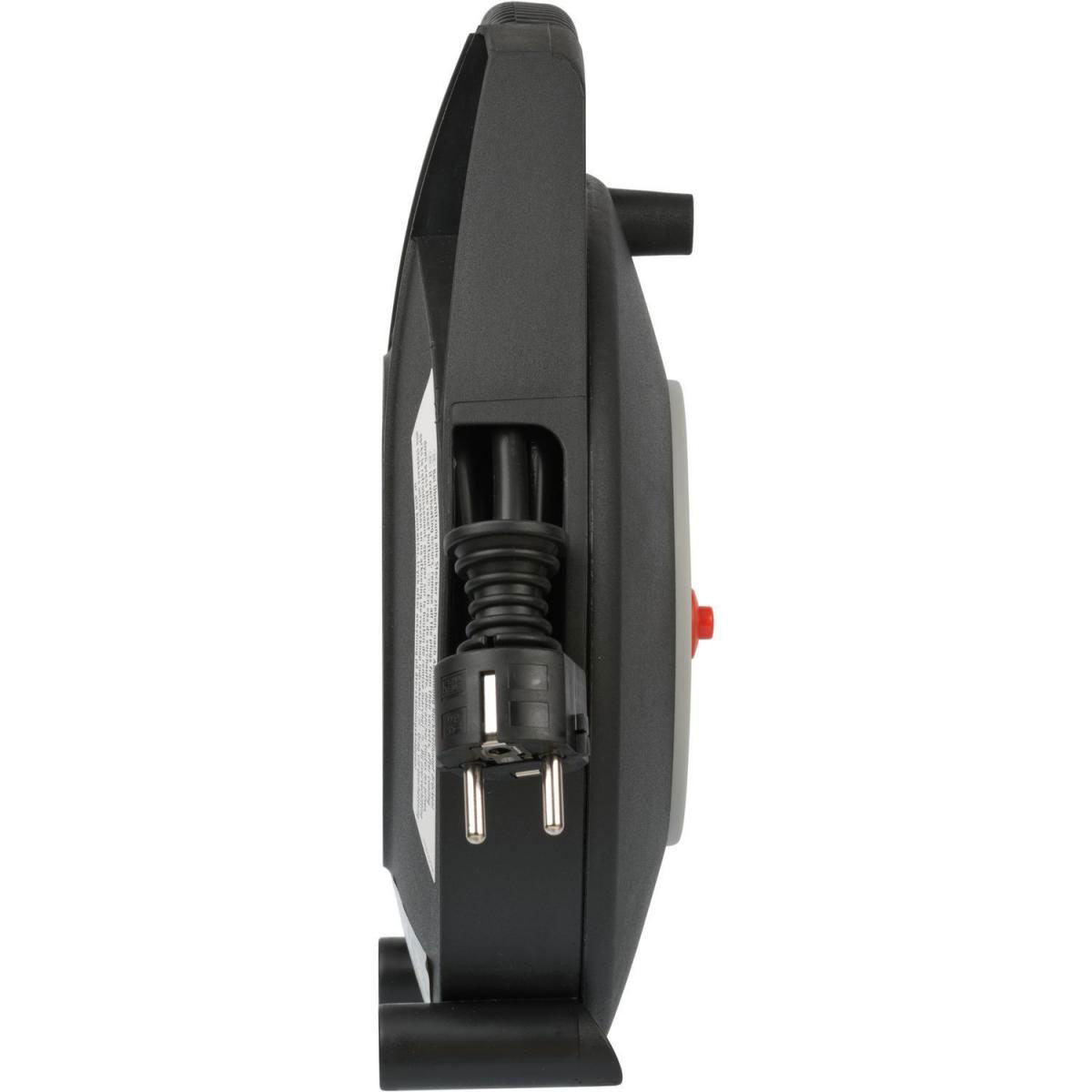 Brennenstuhl Mini-kabeltrommel Vario Line 1000 cm schwarz Bild 4