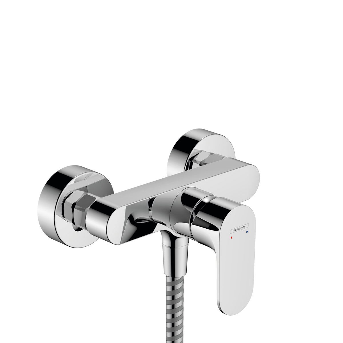 Hansgrohe Einhebel-Brausemischer Rebris S Aufputz chrom