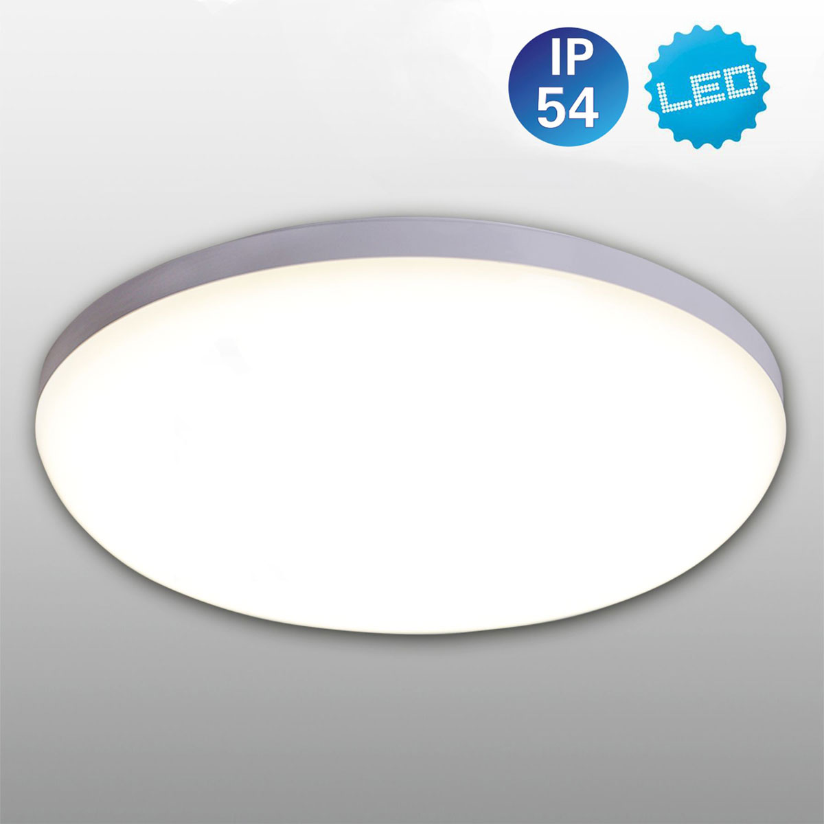 näve LED-Deckenleuchte Garda weiß Bild 2