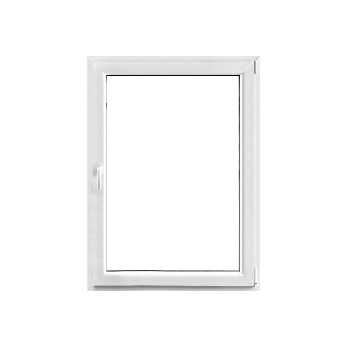 Wärmeschutzfenster Q 71 Premium Serie 3-fach Verglasung weiß 50 x 60 cm