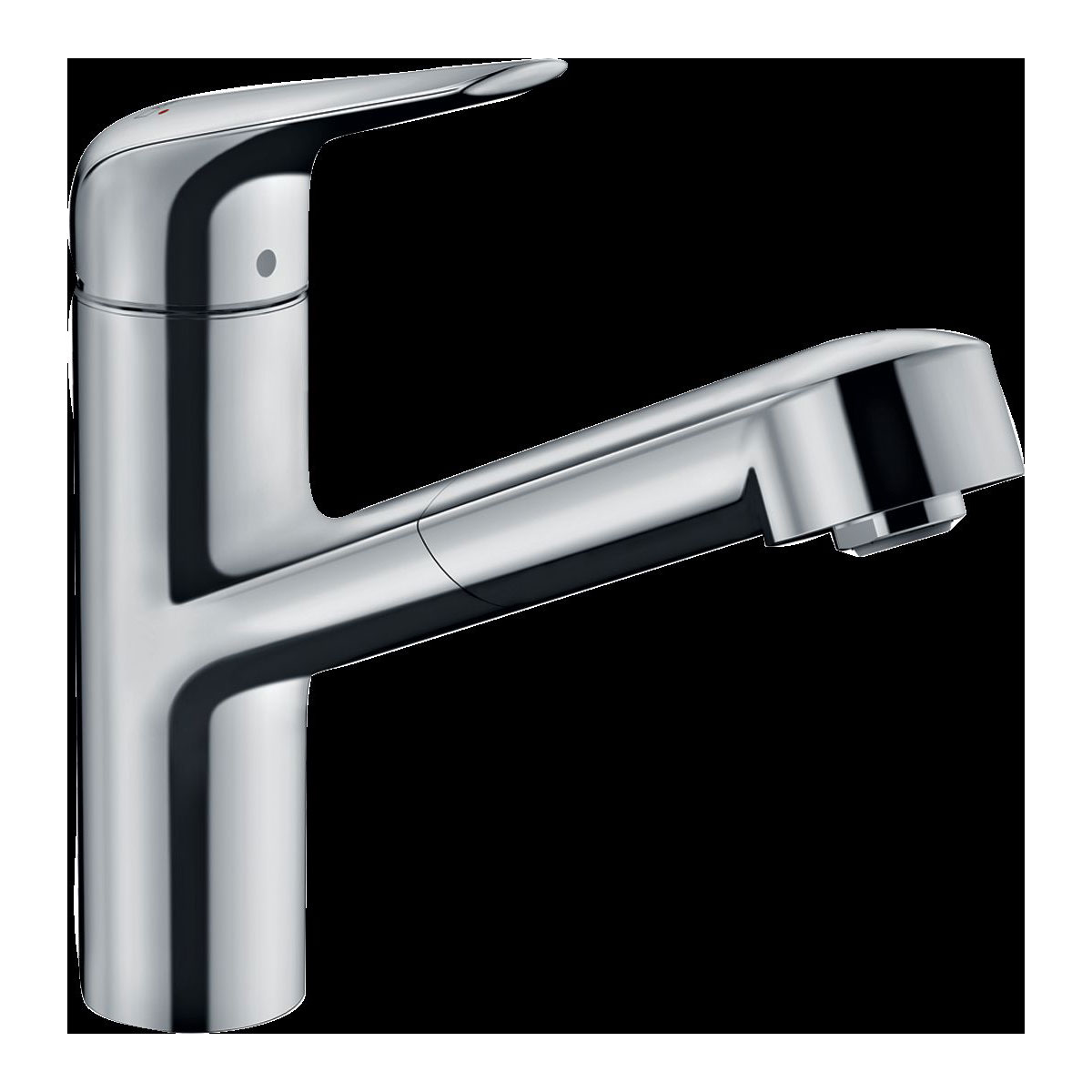 Hansgrohe Einhebel-Küchenmischer 150 Focus M42 Ausziehauslauf 1 Strahlart Chrom