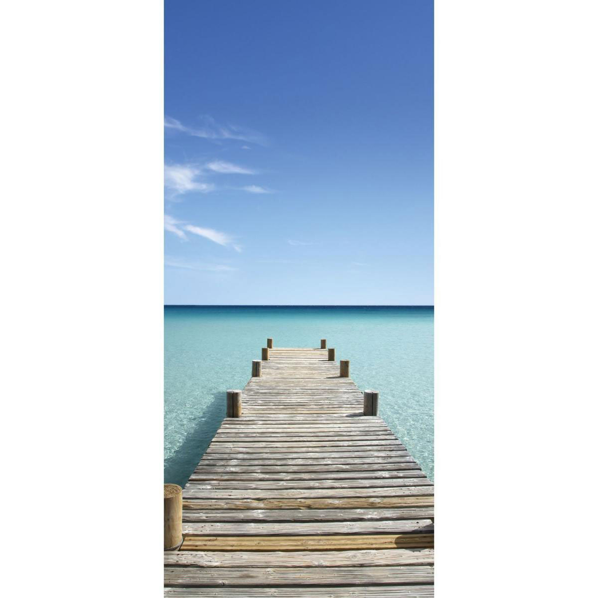 Schulte Duschrückwand Foto Steg Malediven 2100 x 900 mm Bild 2