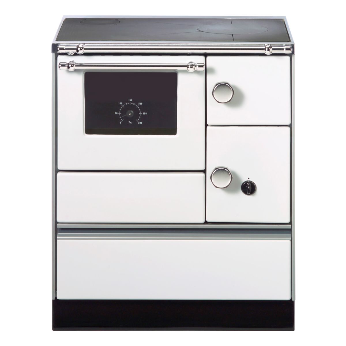 Westminster Holzherd K76-70, Farbe: Weiss, Backrohr, 7,3kW