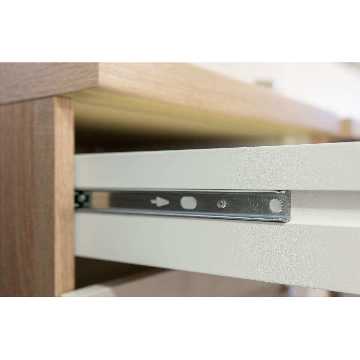 Flex-Well Küchenunterschrank „Samoa“, 80x85x60 cm, weiß/Sonoma Eiche Bild 4