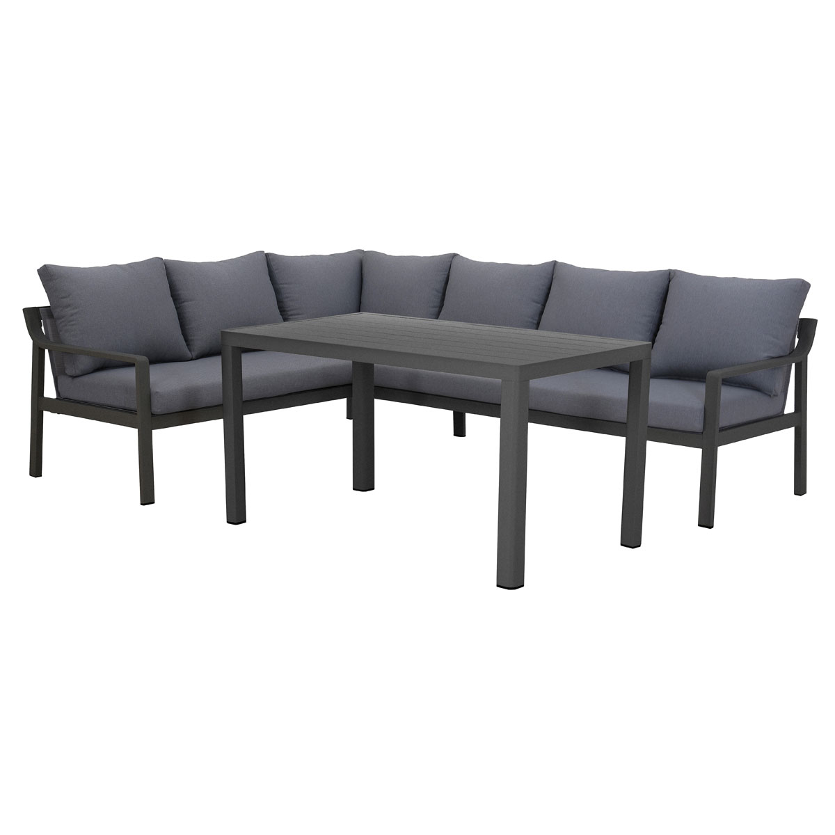 Haveson Loungeset Porto anthrazit