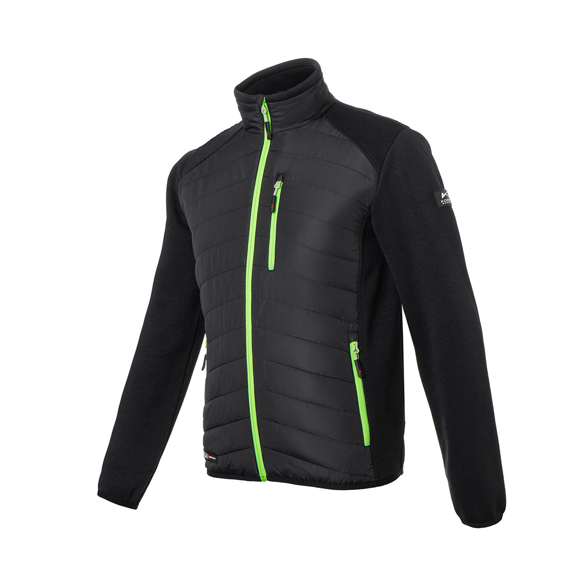 Kübler  Hybridjacke PULSE TECH schwarz/neongrün Größe XL Bild 1