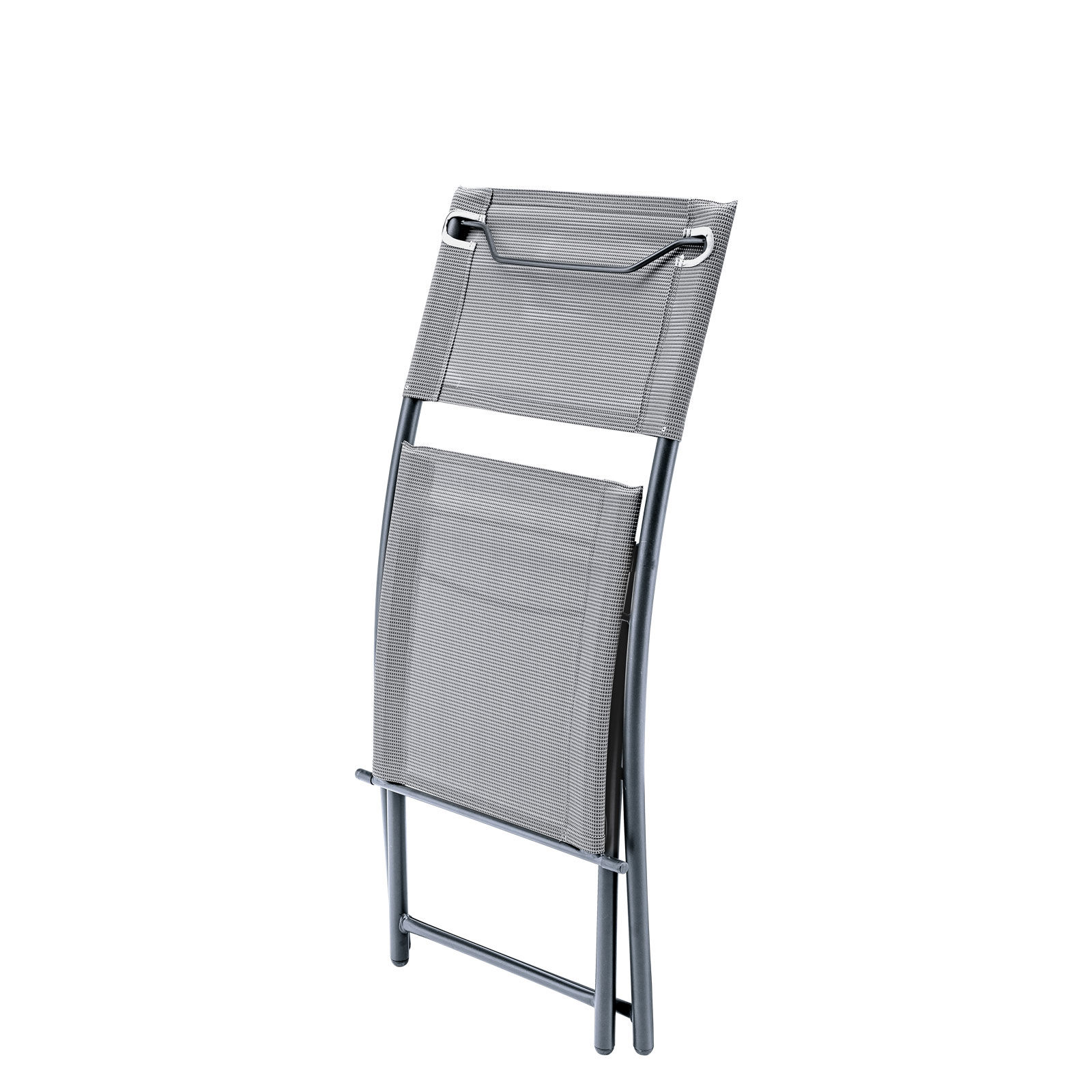 Haveson Balkon-Set Brüssel anthrazit bestehend aus 2 Stühlen und 1 Tisch Bild 3