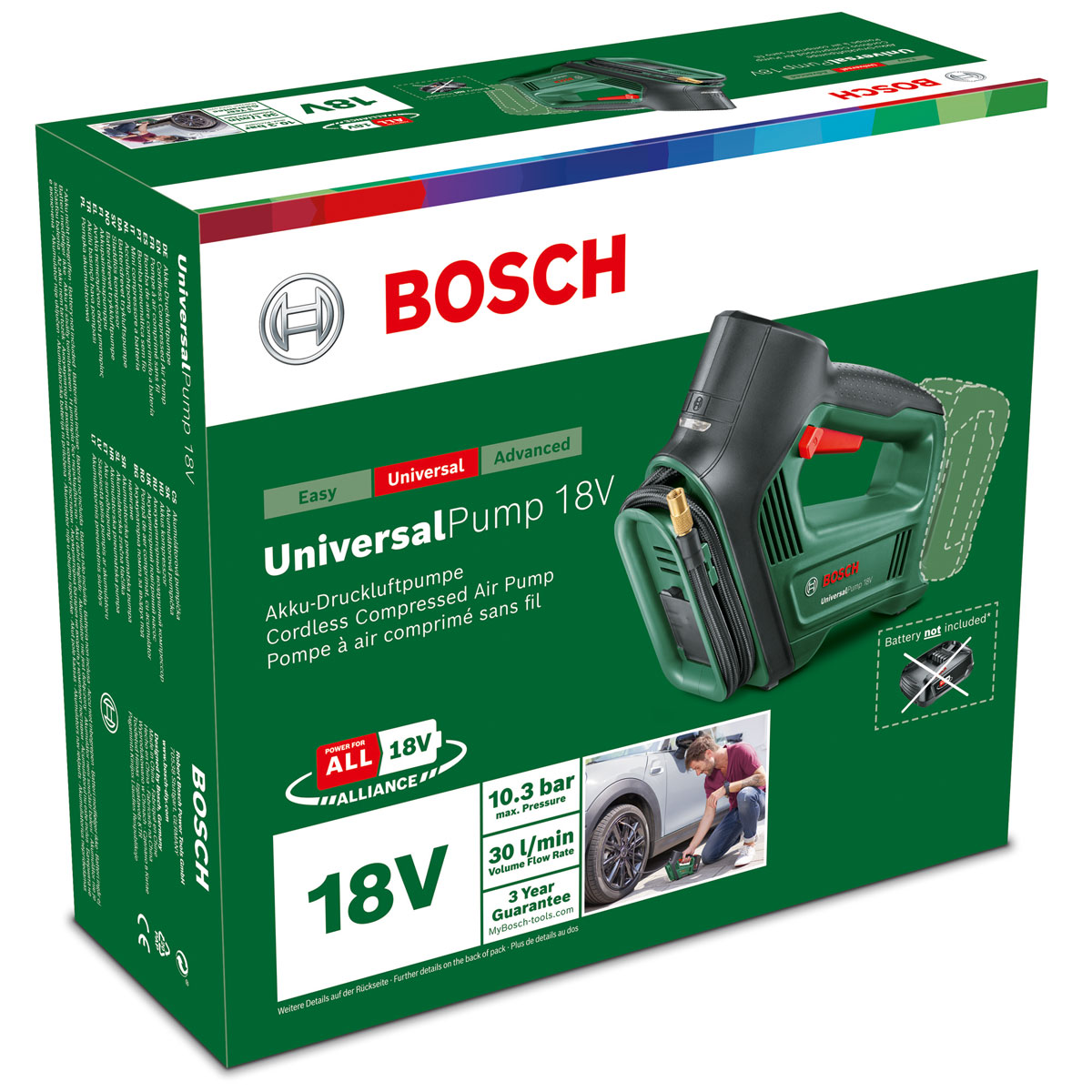 Bosch  Akku-Druckluftpumpe UniversalPump 18V Bild 2
