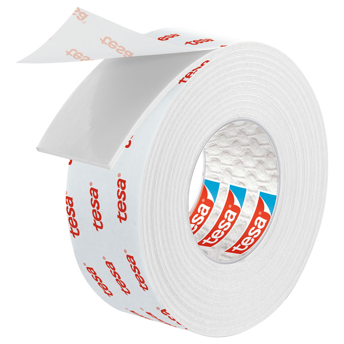 Tesa Montageband für Tapete und Putz 1,5 mm x 19 mm Traglast 10 kg Bild 2