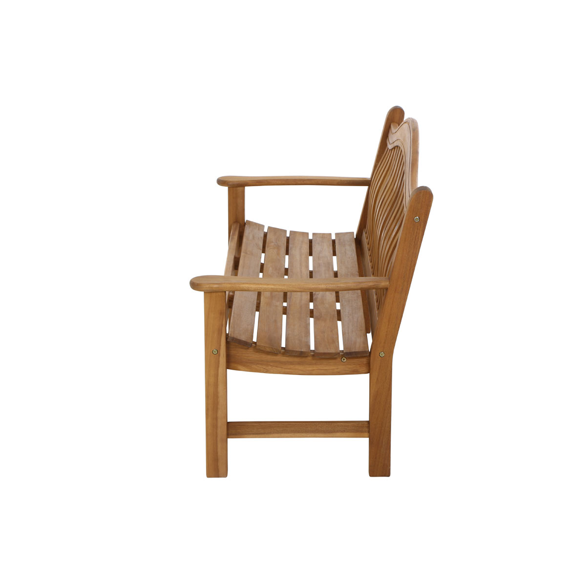 Bank Dublin 2-Sitzer 67 x 161 x 89 cm Akazienholz FSC Bild 3