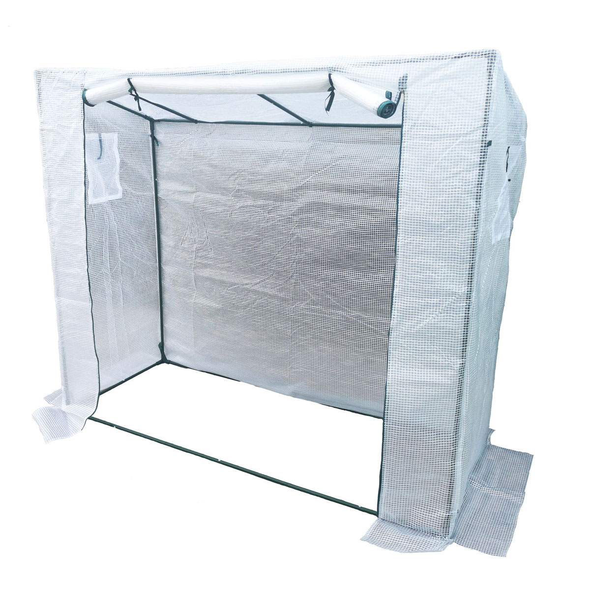 Wingart Tomatengewächshaus Maxi 200 x 77 cm transparent-grün