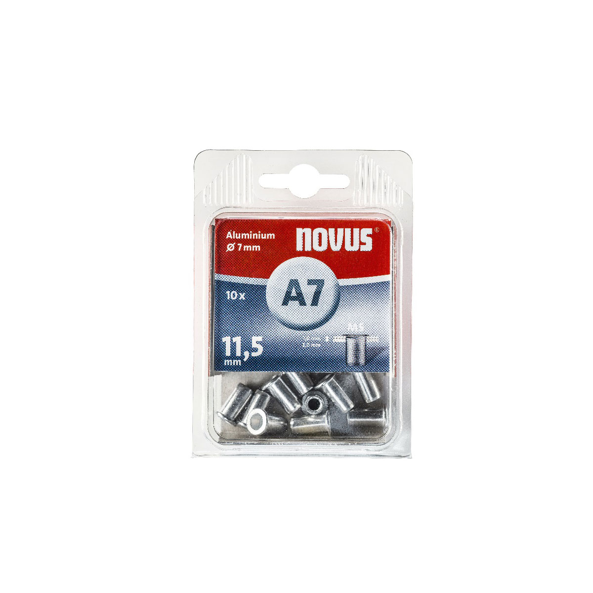 Oase Nietmutter M5 x 11,5 Alu 10 St.