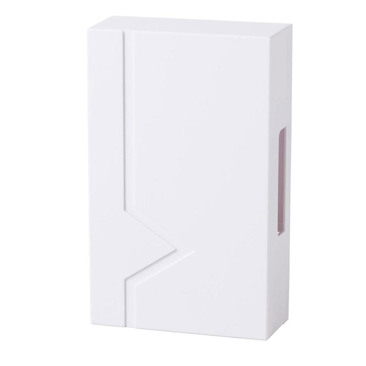 Zweiklang-Gong Tebas 168 x 105 x 45 mm reinweiß