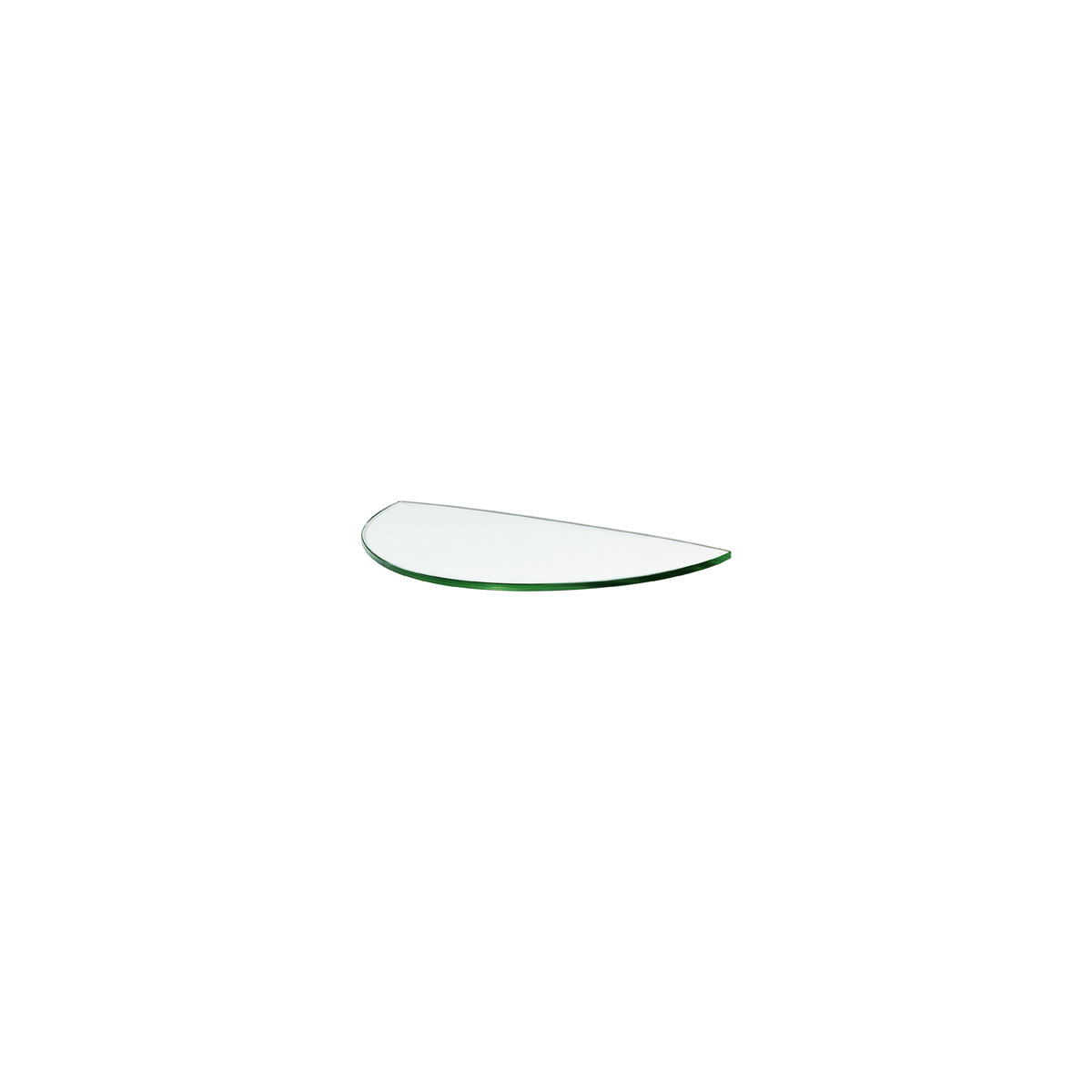 Regalboden „Glassline“, 40x23x1cm, melon