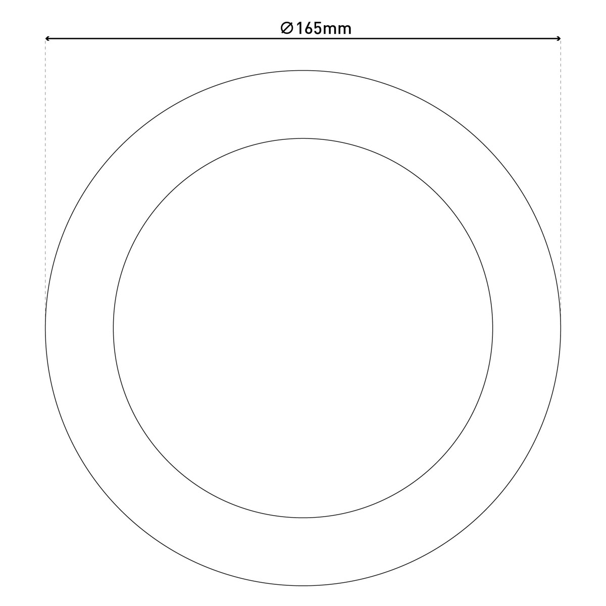 Naeve LED DL Bonus Metall/KS weissLxBxH: 16,5x16,5x1,5cm Bild 12