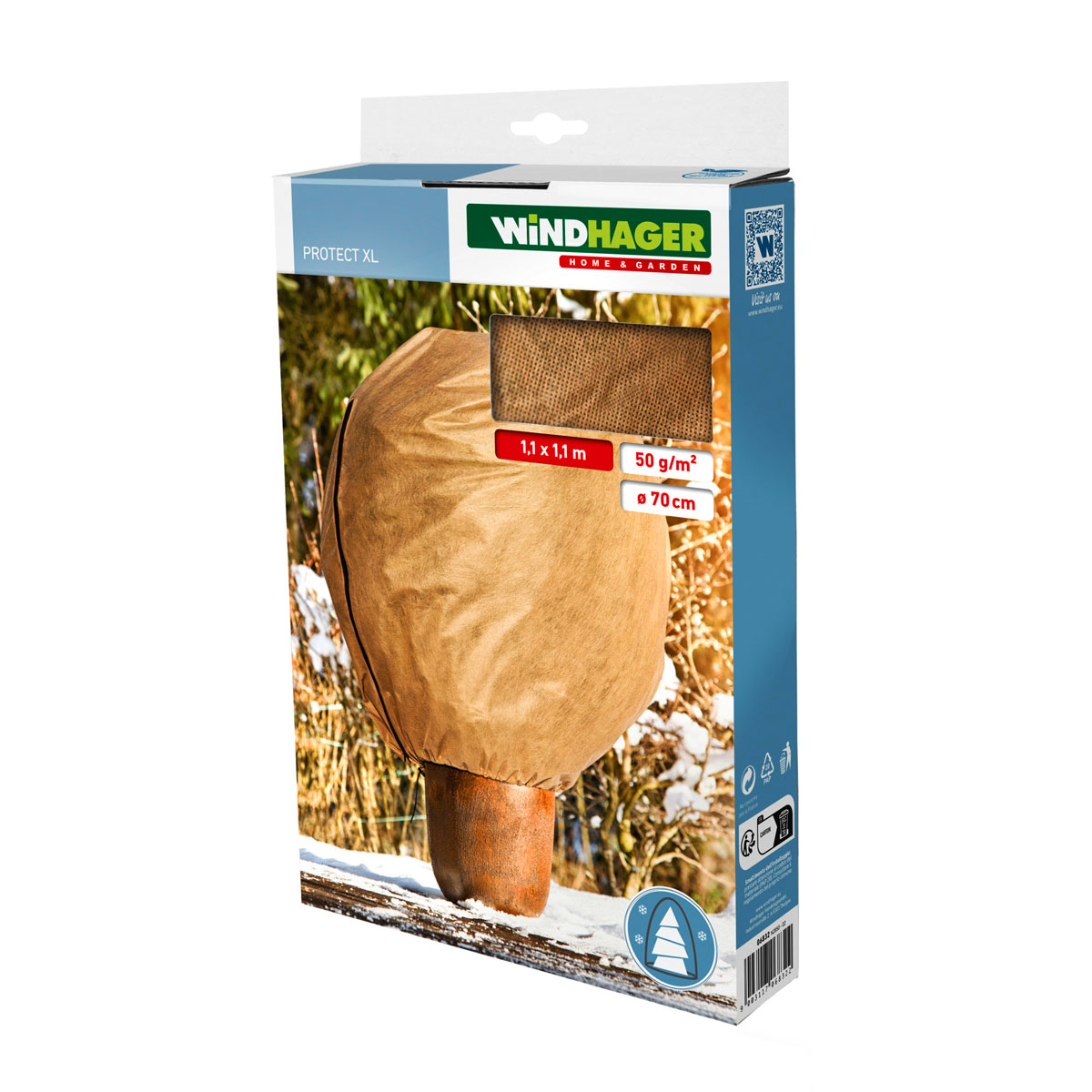Windhager  Deko-Haube Prot XL 1,1x1,1 m Bild 1