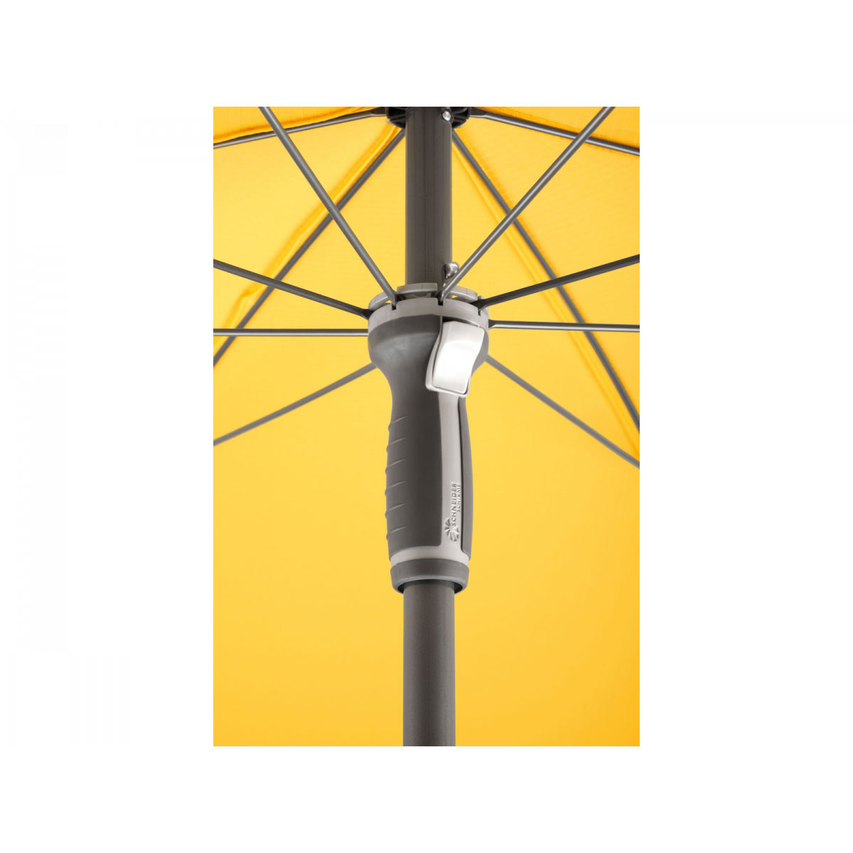 Schneider Schirme Sonnenschirm AQUILA 225 x 120 cm goldgelb Bild 3